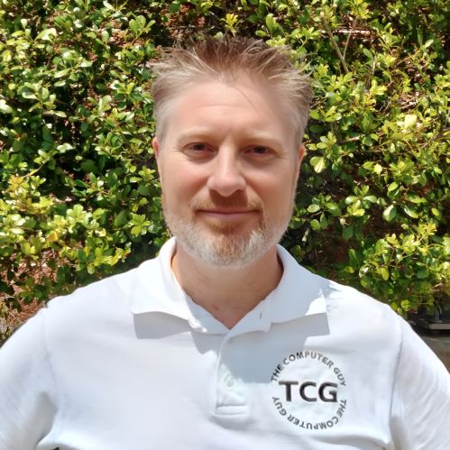 Chris, computer repair technician at The Computer Guy in Spring, TX